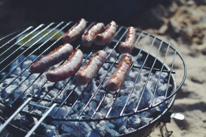 Pas på ved grillen